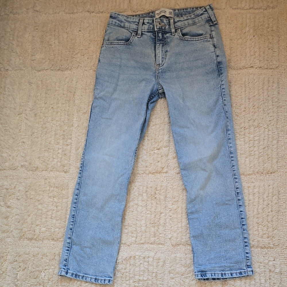 Abercrombie Kids Light Blue Straight Jeans